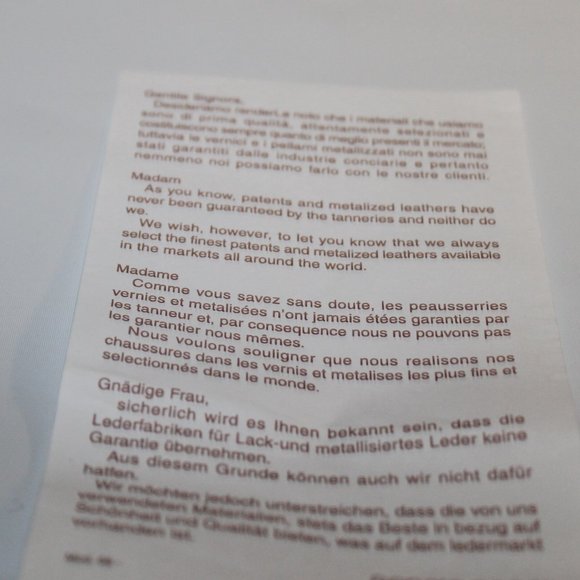 Giuseppe Zanotti Silver Stiletto Heels Shoes w Box Duster x Lifts - Picture 10 of 10